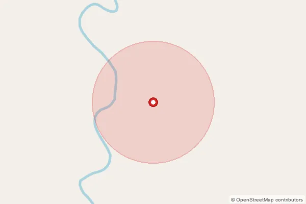 Map showing approximate area covered by Pincode 243504 — Behroli Bo, Bareilly