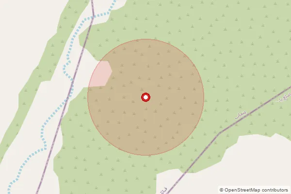 Map showing approximate area covered by Pincode 248121 — Banjarawala Bo, Dehradun