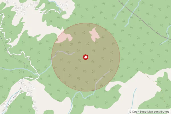 Map showing approximate area covered by Pincode 248158 — Badho Bo, Dehradun