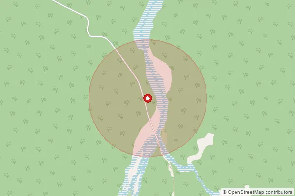 Map showing approximate area covered by Pincode 248196 — Bullard Bo, Dehradun