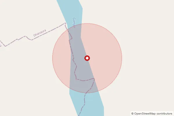 Map showing approximate area covered by Pincode 249407 — Arya Nagar So Haridwar, Haridwar