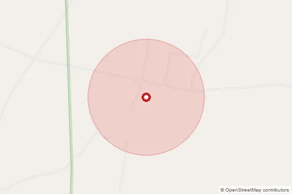 Map showing approximate area covered by Pincode 250401 — Akbarpur Sadat Bo, Meerut