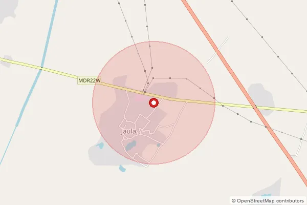 Map showing approximate area covered by Pincode 251002 — Ratheri B.O, Muzaffarnagar