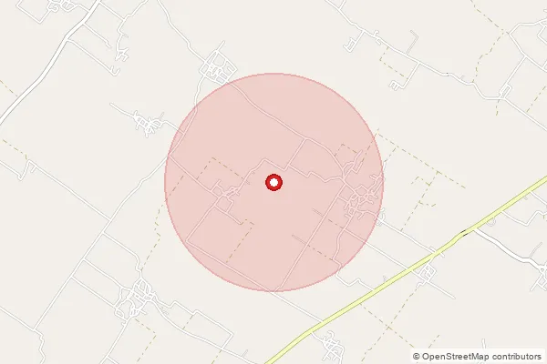 Map showing approximate area covered by Pincode 261501 — Alipur Bo, Kheri