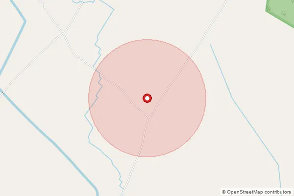 Map showing approximate area covered by Pincode 262526 — Jhulaghat So, Pithoragarh