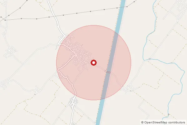 Map showing approximate area covered by Pincode 262726 — Sharda Nagar So, Kheri