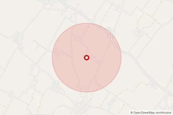 Map showing approximate area covered by Pincode 262728 — Atkohana Bo, Kheri