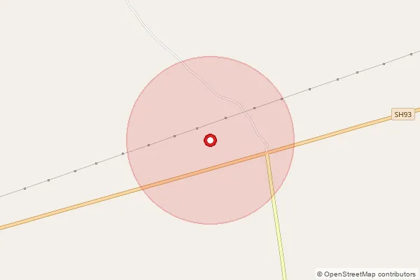 Map showing approximate area covered by Pincode 262804 — Ajehra Bo, Kheri