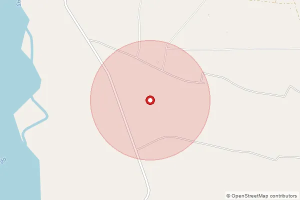 Map showing approximate area covered by Pincode 262904 — Bhanpuri Bo, Kheri