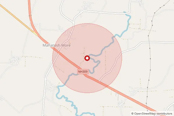 Map showing approximate area covered by Pincode 263149 — Df Nagla So, Udam Singh Nagar