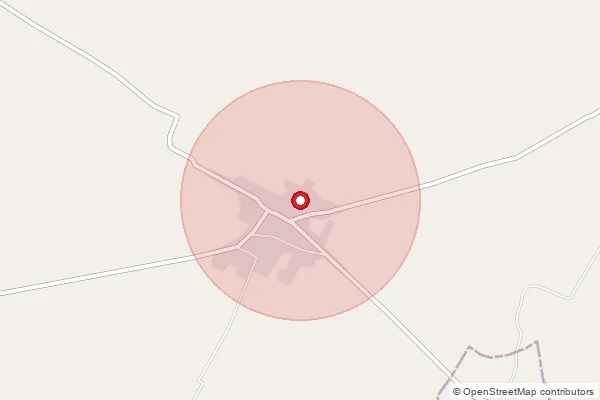 Map showing approximate area covered by Pincode 271307 — Lokiya Tahir Bo, Balrampur