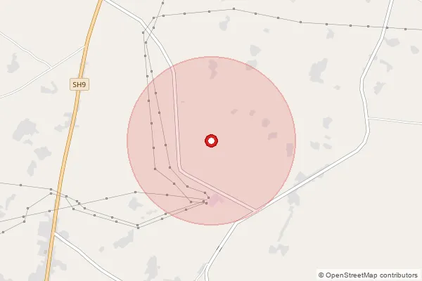 Map showing approximate area covered by Pincode 271308 — Iti Mankapur So, Gonda