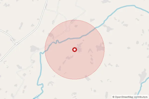 Map showing approximate area covered by Pincode 271403 — Amdahi Bo, Gonda