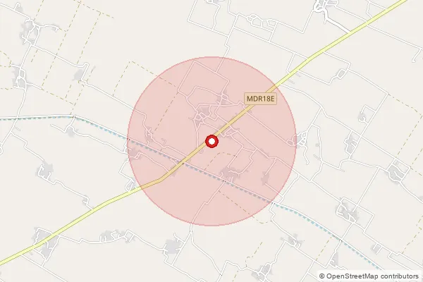 Map showing approximate area covered by Pincode 271601 — Deoria Alawal Bo, Gonda