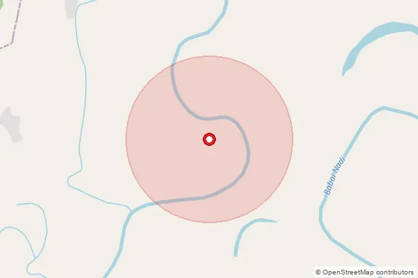 Map showing approximate area covered by Pincode 271851 — Kewalpur Bo, Bahraich