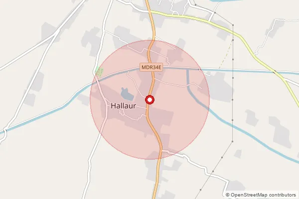 Map showing approximate area covered by Pincode 272191 — Amauna Pandey Bo, Siddharth Nagar