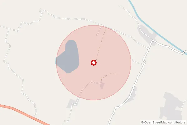 Map showing approximate area covered by Pincode 272193 — Chaukhara Bo, Siddharth Nagar