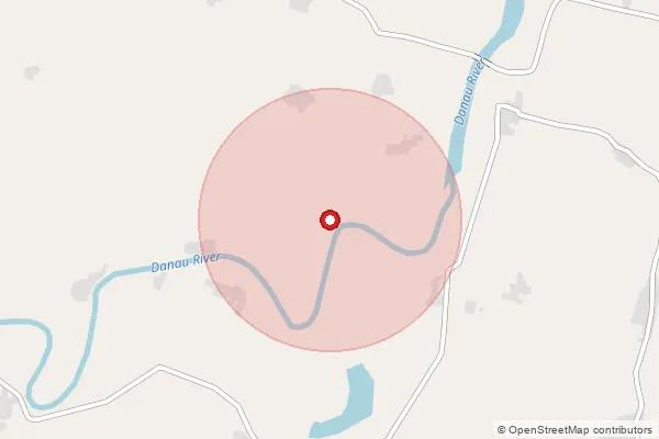Map showing approximate area covered by Pincode 272206 — Beltikar Bo, Siddharth Nagar