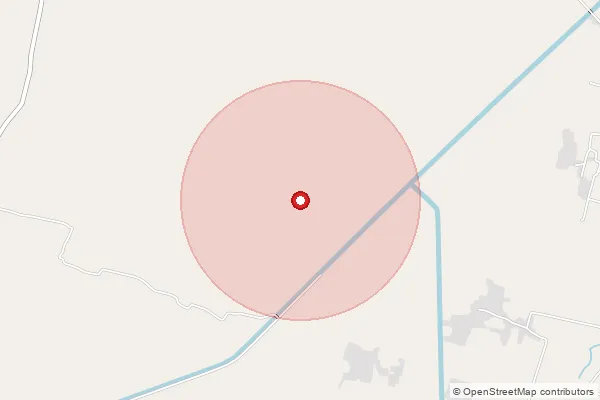 Map showing approximate area covered by Pincode 273163 — Badhra Mahant Bo, Maharajganj