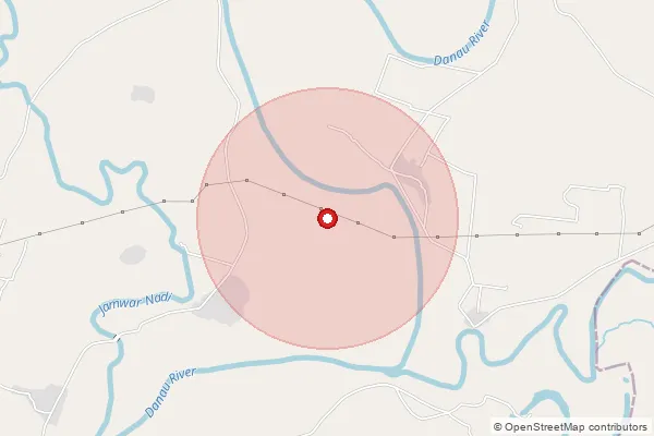 Map showing approximate area covered by Pincode 273303 — Maharajganj H.O, Maharajganj