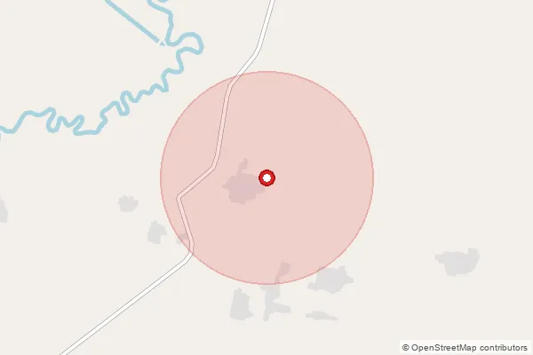 Map showing approximate area covered by Pincode 273309 — Raj Mandir Kala Bo, Maharajganj