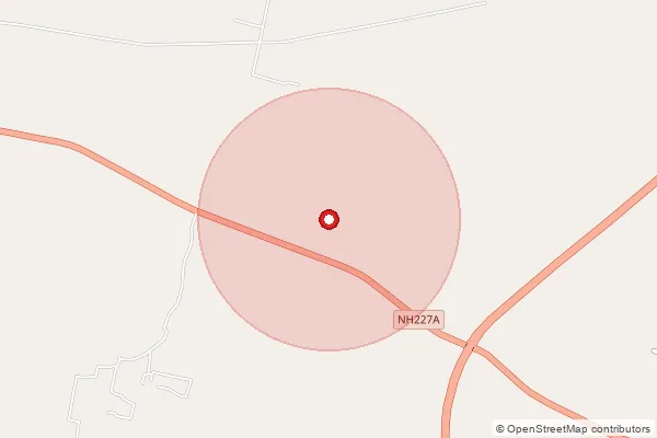 Map showing approximate area covered by Pincode 273402 — Bimuti Bo, Gorakhpur