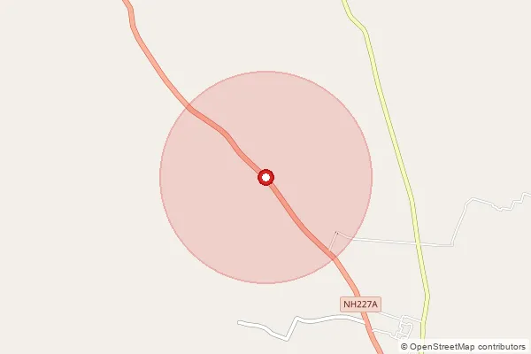 Map showing approximate area covered by Pincode 273409 — Deidiha So, Gorakhpur