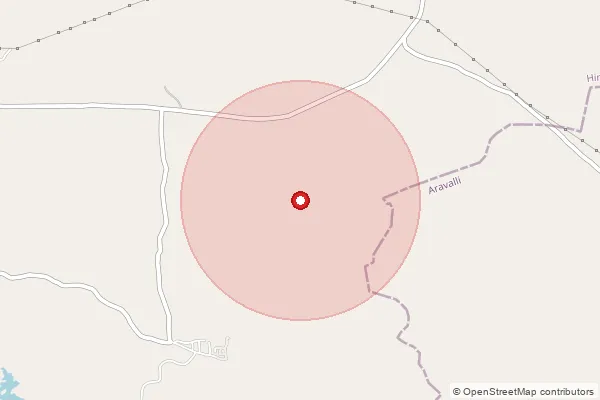 Map showing approximate area covered by Pincode 276139 — Araji Amani Bo, Azamgarh