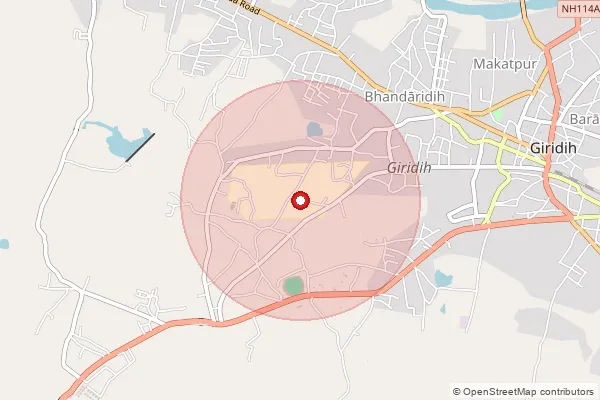 Map showing approximate area covered by Pincode 276306 — Suraj Pur So, Mau