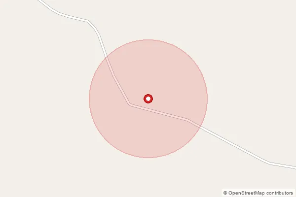 Map showing approximate area covered by Pincode 277219 — Kirtupur Bo, Ballia