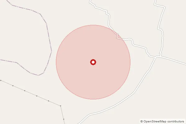 Map showing approximate area covered by Pincode 277304 — Bharakhara Bo, Ballia