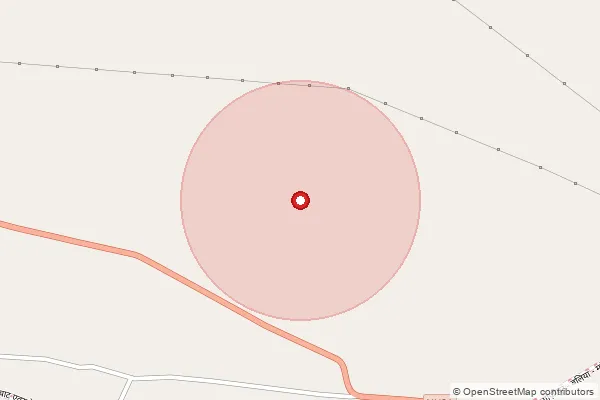 Map showing approximate area covered by Pincode 277401 — Repura Bo, Ballia