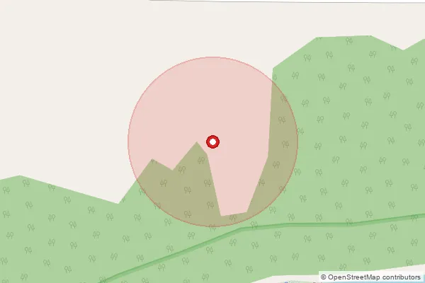 Map showing approximate area covered by Pincode 283123 — Karkoli Bo, Agra