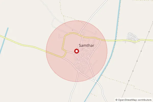 Map showing approximate area covered by Pincode 284304 — Chheonta Bo, Jhansi