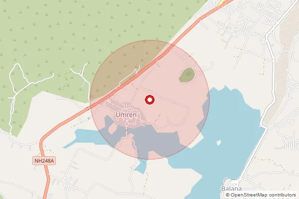 Map showing approximate area covered by Pincode 301001 — Alwar H.O, Alwar