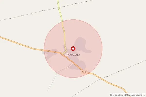 Map showing approximate area covered by Pincode 303102 — Beelwadi Bo, Jaipur