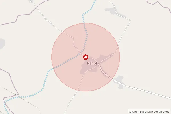 Map showing approximate area covered by Pincode 304022 — Palai B.O, Tonk