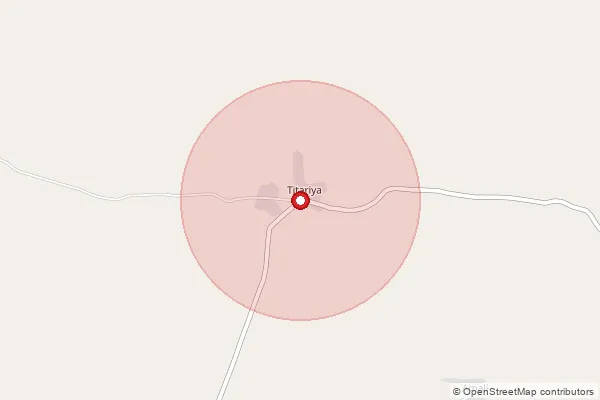 Map showing approximate area covered by Pincode 304507 — Thanwala B.O, Tonk