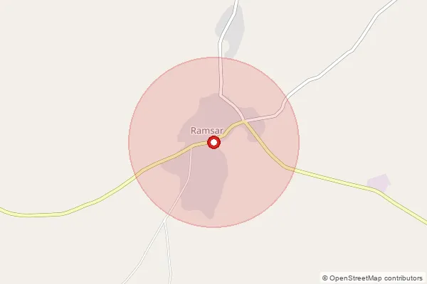 Map showing approximate area covered by Pincode 305402 — Bahera, Mulugu