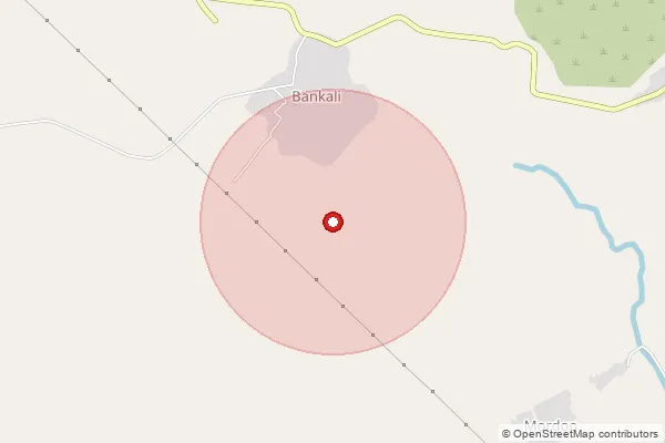 Map showing approximate area covered by Pincode 306901 — Khiwandi B.O, Pali