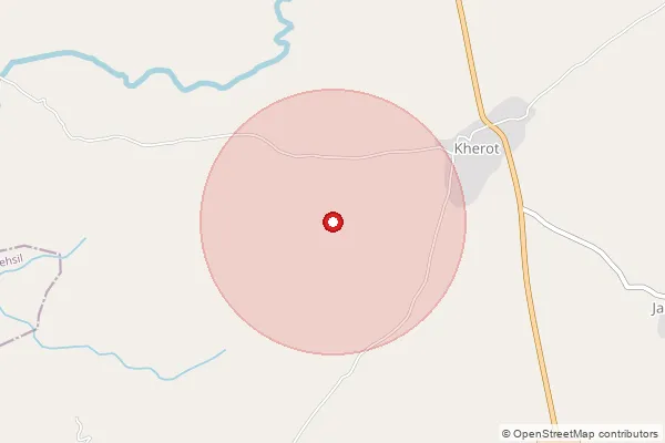 Map showing approximate area covered by Pincode 312605 — Achalpur B.O, Pratapgarh