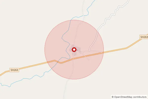 Map showing approximate area covered by Pincode 321607 — Hasanpur B.O, Alwar