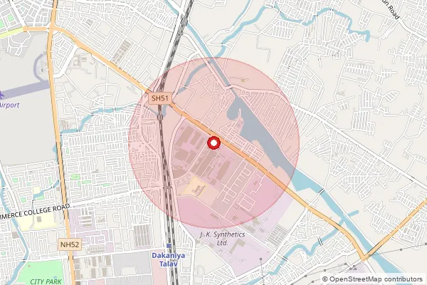 Map showing approximate area covered by Pincode 324003 — Industerial Estate Kota S.O, Kota