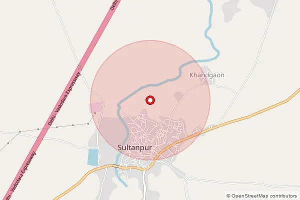 Map showing approximate area covered by Pincode 325001 — Dhoti B.O, Kota