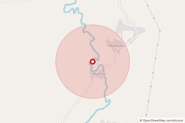 Map showing approximate area covered by Pincode 325205 — Barana B.O, Baran