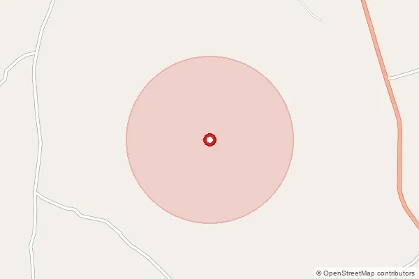 Map showing approximate area covered by Pincode 325208 — Gadepan S.O, Kota