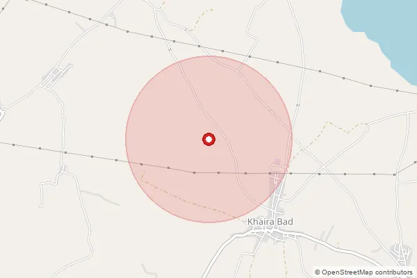 Map showing approximate area covered by Pincode 326529 — Richhadia B.O, Kota