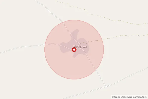 Map showing approximate area covered by Pincode 331024 — Neemakidhani Bo, Sikar