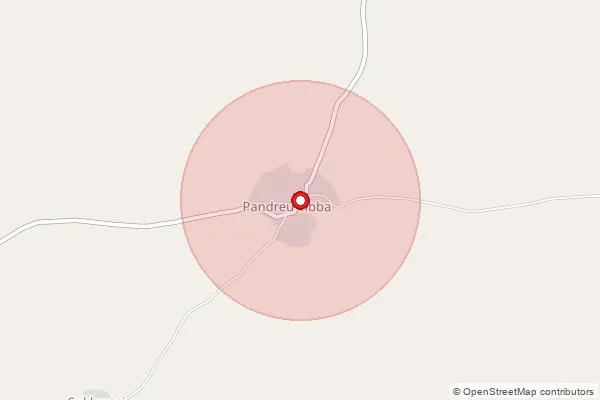 Map showing approximate area covered by Pincode 331304 — Allayala B.O, Churu