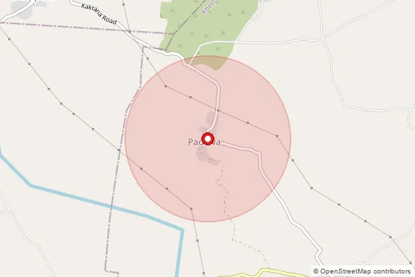 Map showing approximate area covered by Pincode 332716 — Sefragunwar S.O, Jhunjhunu